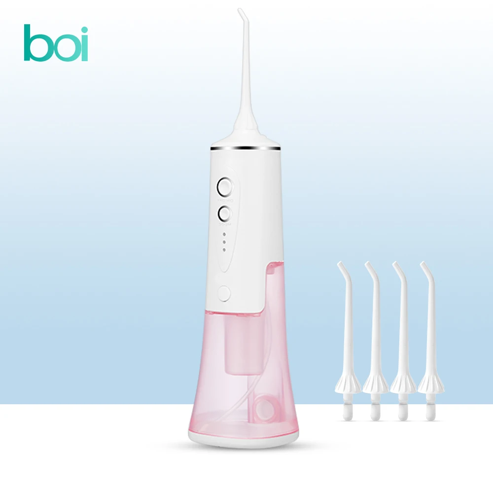

Ирригатор полости рта Boi IPX7, 200 мл, перезаряжаемый от USB, 3 режима