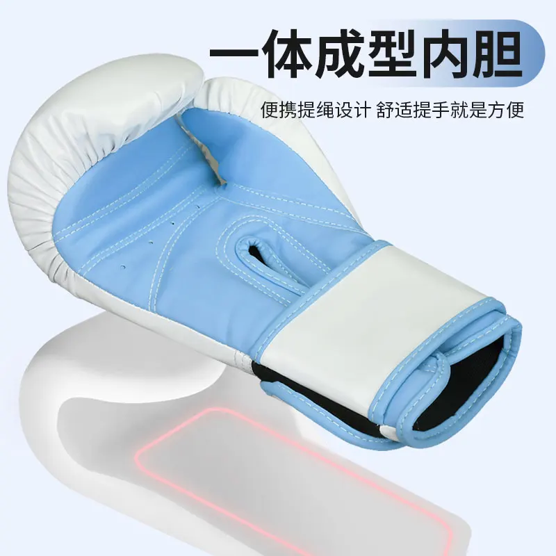 Боксерские перчатки для мужчин и женщин 6 8 10 12 унций