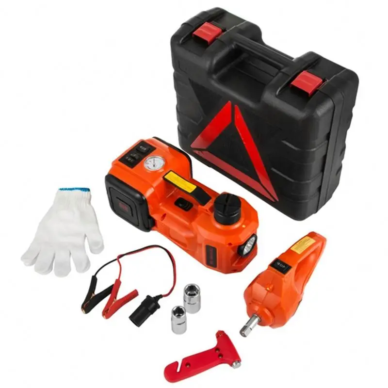 

Hot Selling Electric Car Jack 3 Ton With Lithium Battery And Digital Gauges