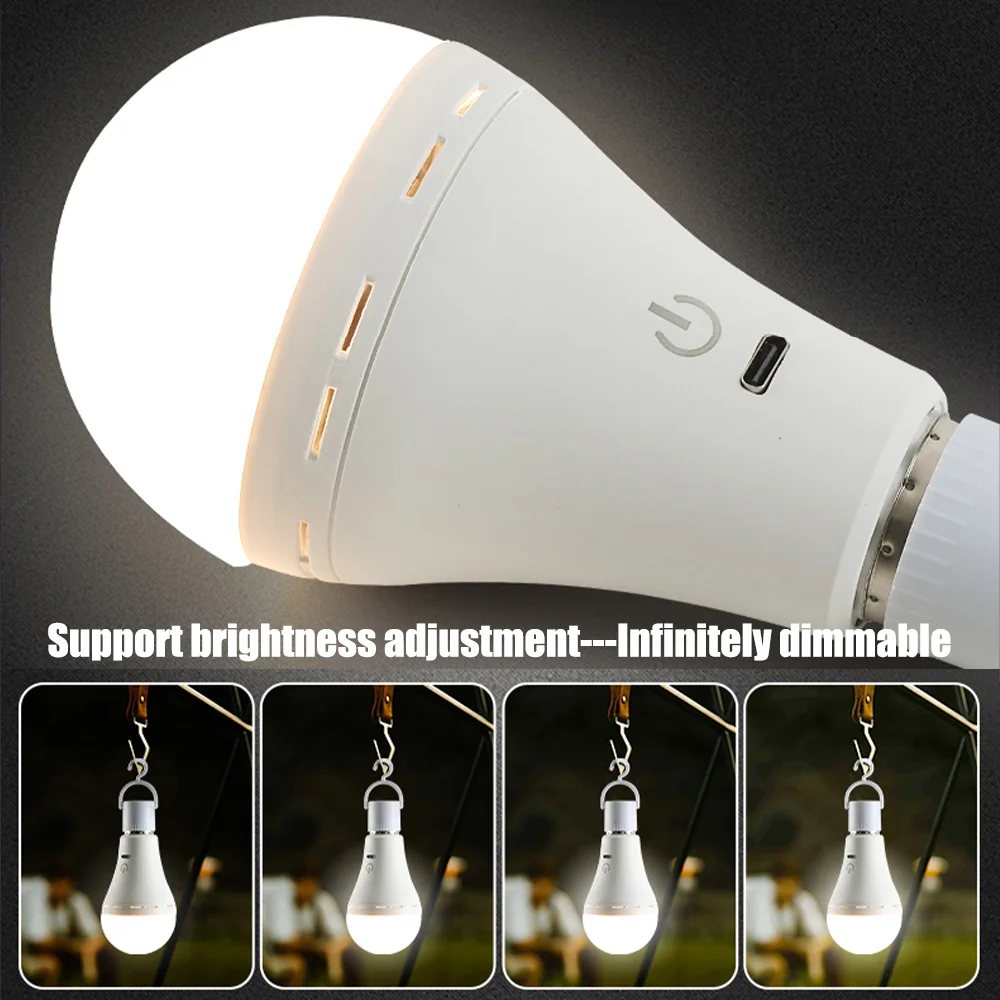 Перезаряжаемые лампочки с пультом дистанционного управления 3-цветное изменение