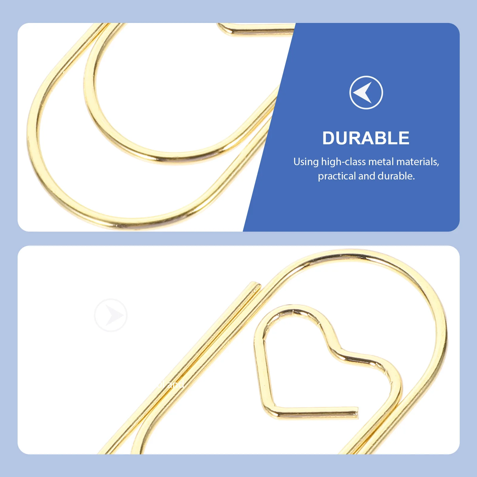 100 шт. декоративные зажимы для бумаги