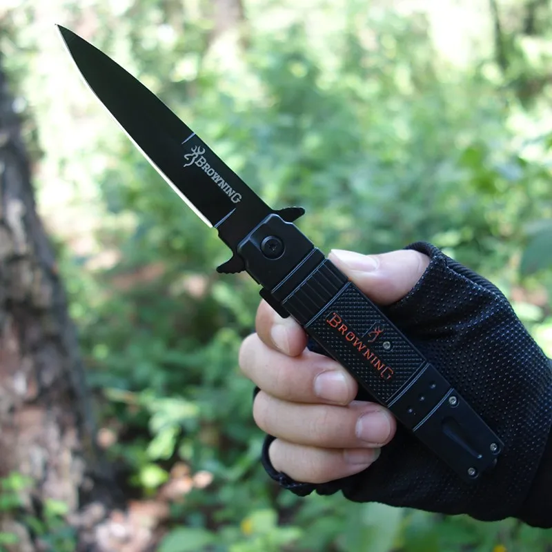 

Portable Camping Folding Knife Edc Tactical Military Survival Knife High Hardness Self-Defense Survival Knife Outdoor