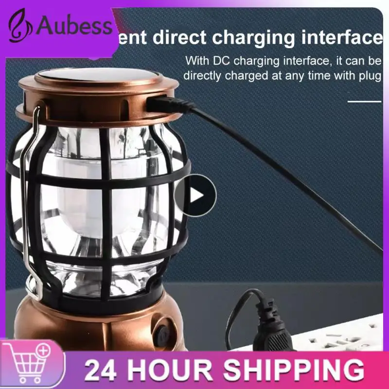 

5/8/10PCS Led Chandelier Light Waterproof Emergency Lanterns Lamp Vintage Night Lighting Portable Solar Retro Camping Lantern