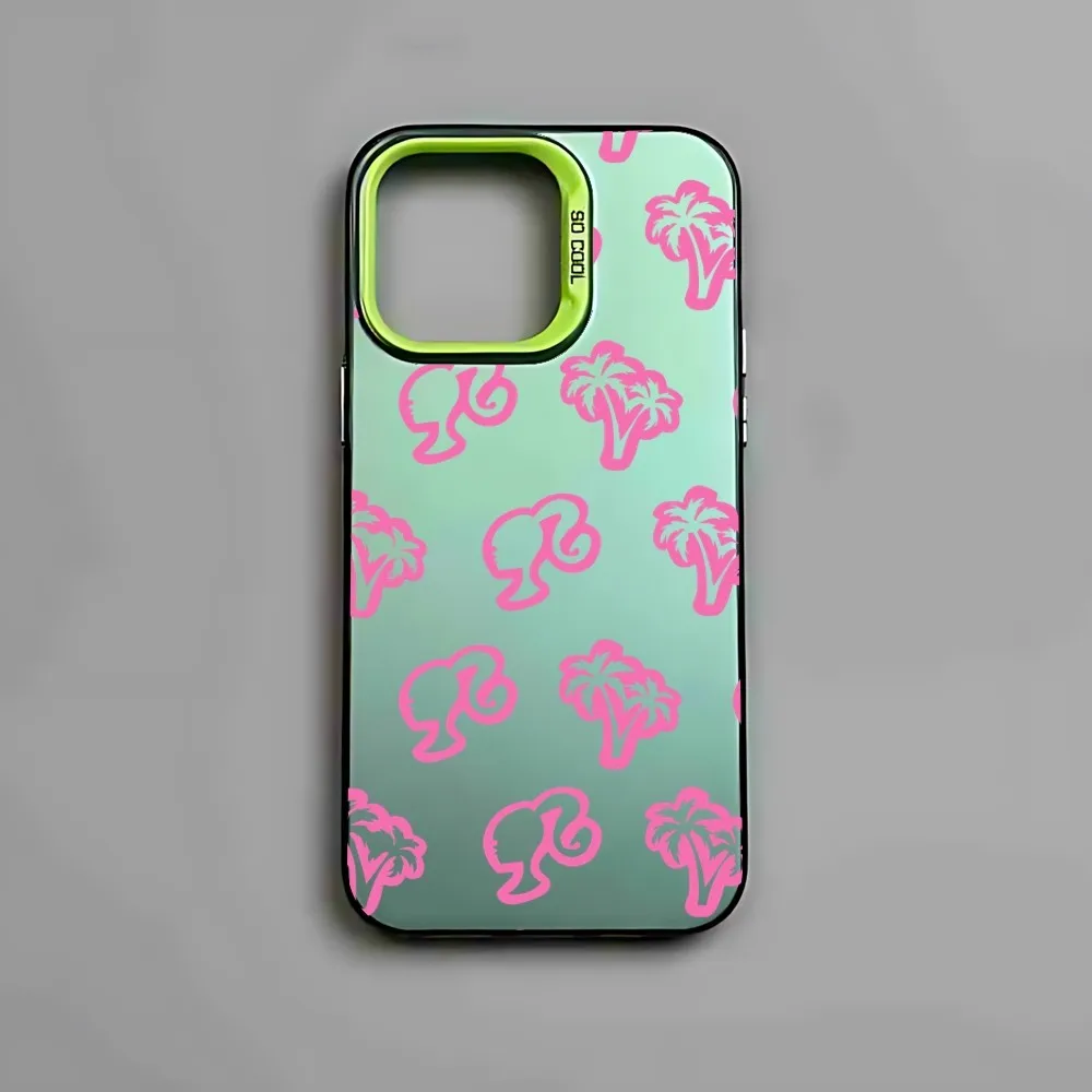 Розовый чехол для телефона B-Barbie Girls D-Disney Samsung S24 S23 S22 S21 S20 S10 FE Note 20 Ultra 5G Lite Plus Candy Back
