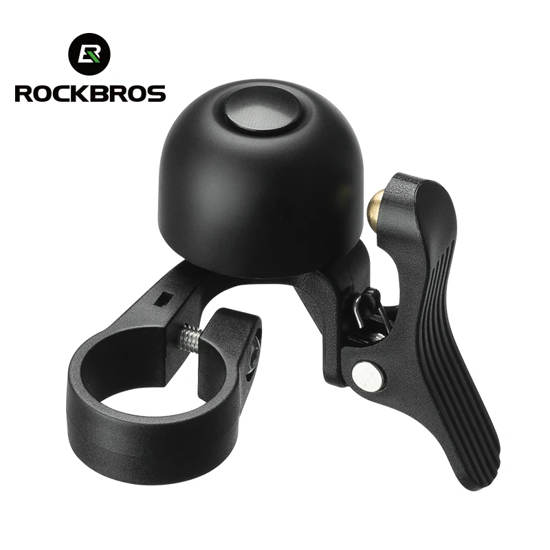 

ROCKBROS Cycling Bicycle Bell Horn Handlebar Bike Alloy Ring Crisp Sound Warning Alarm For Safety MTB Road Bike Accessories
