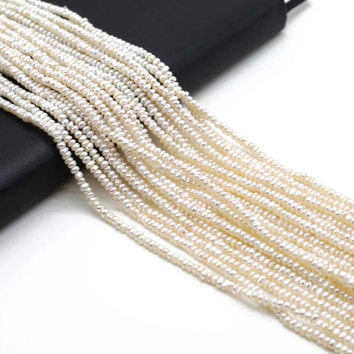 

Natural Freshwater Pearls Beaded Oval Shape Loose Spacer Beads for Jewelry Making Diy Bracelets Necklaces Accessories Gifts
