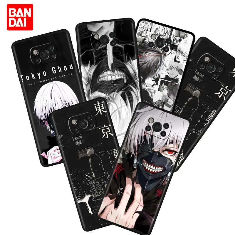 

Tokyo Ghoul Kaneki Ken Anime Case for Xiaomi Mi Poco X3 NFC F3 Redmi Note 9s 9 9A 9C 8 10 11 9T 8T 10T K40 Pro Plus Cover Soft