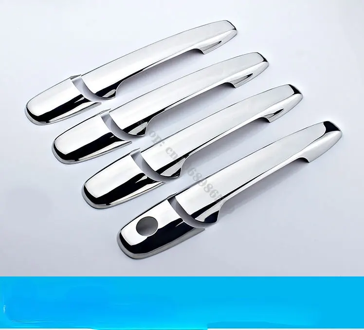 

New ABS Chrome Car Door Handle Cover Trim Free Shipping For Mazda 3 2004 - 2009 For Mazda 6 2003 - 2008 Car Styling Accessories