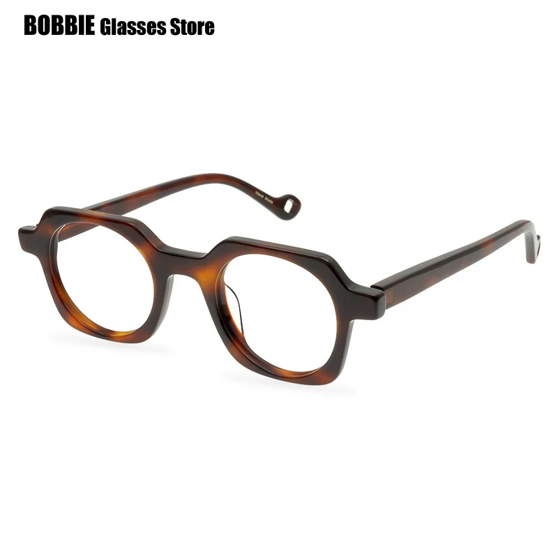 Brand Retro Square Acetate Optical Glasses Frame Men Women Spectacle Eyeglasses Eyewear Oculos De Grau Designer Decoration Trend