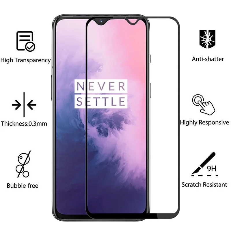 Защитное закаленное стекло для oneplus 7 защитная пленка экрана one plus oneplus7 6.41 omeplus oneplu