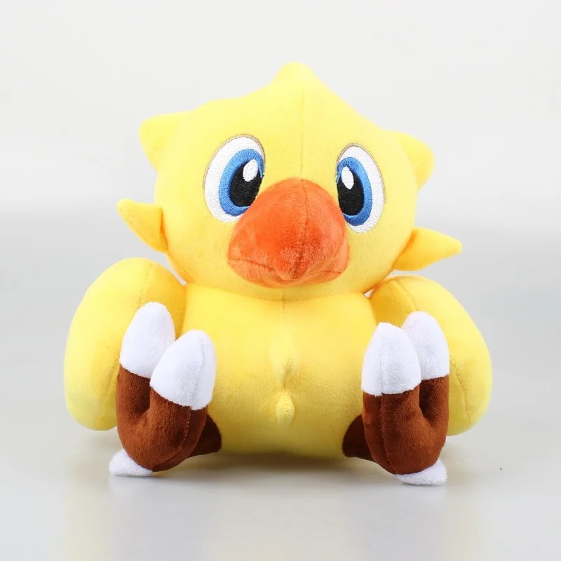 

23 см популярная Игра наконец-то фантазия Chocobo плюшевая игрушка кавайная желтая птица Мягкая кукла милый Chocobo подарок на день рождения для де...