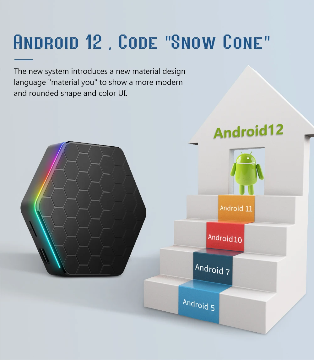 Приставка Смарт-ТВ T95Z Plus Android 12 2 4G Wi-Fi 6 BT5.0 4 + 32/64 ГБ |