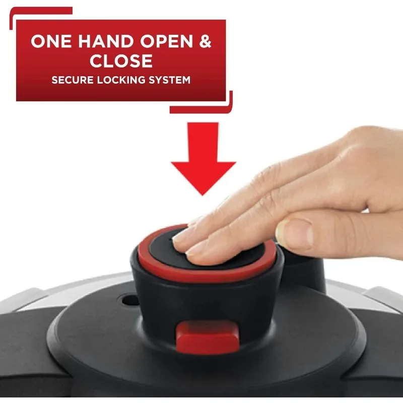 Скороварка T-fal Clipso из нержавеющей стали 8 Кварт Индукционная посуда кастрюли и