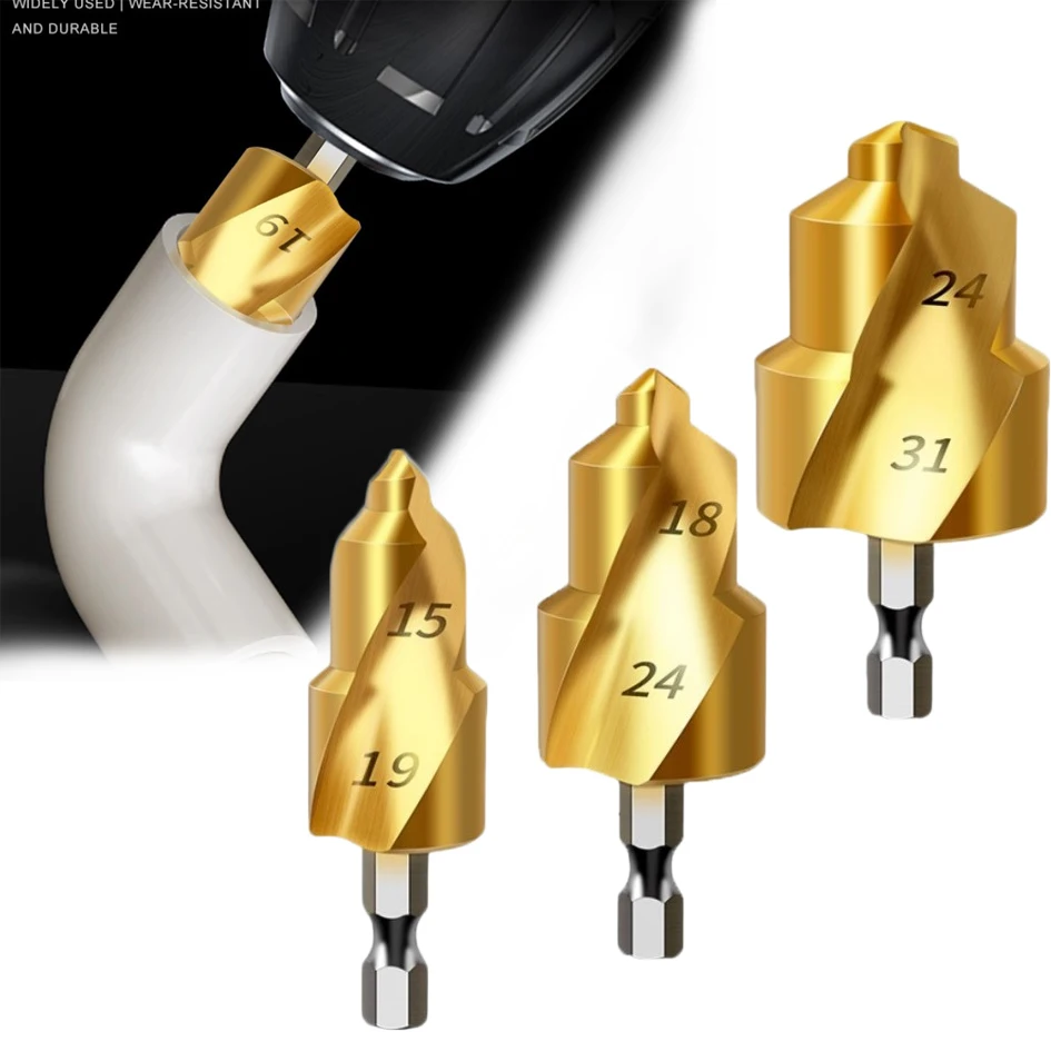 Сверло из быстрорежущей стали с шестигранным хвостовиком надежная посадка