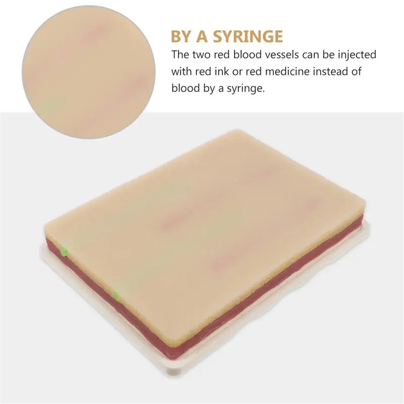 

Модель для инъекций Venipuncture, силиконовая модель для тренировки швов