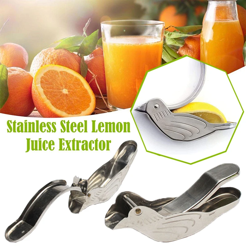 

New Manual Squeezer Fruit Squeezer Stainless Steel Clip Juicer Pomegranate Lemon Tea Maker Kitchen Gadgets Home Lemon Juicer