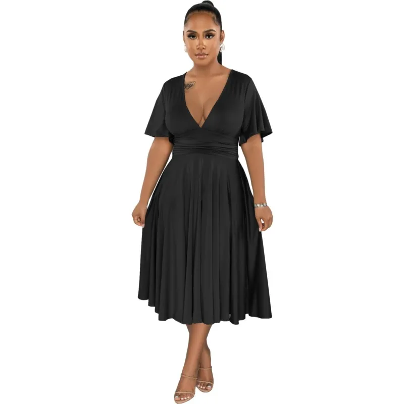 Рисунок 5 - Элегантное женское однотонное платье