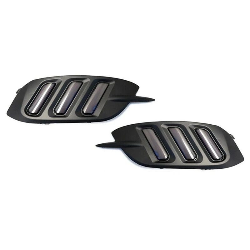 

Автомобильные светодиодные дневные ходовые огни 6X DRL, задний бампер, стоп-сигнал, задний фонарь, противотуманная фара для Honda Civic 10 поколения ...