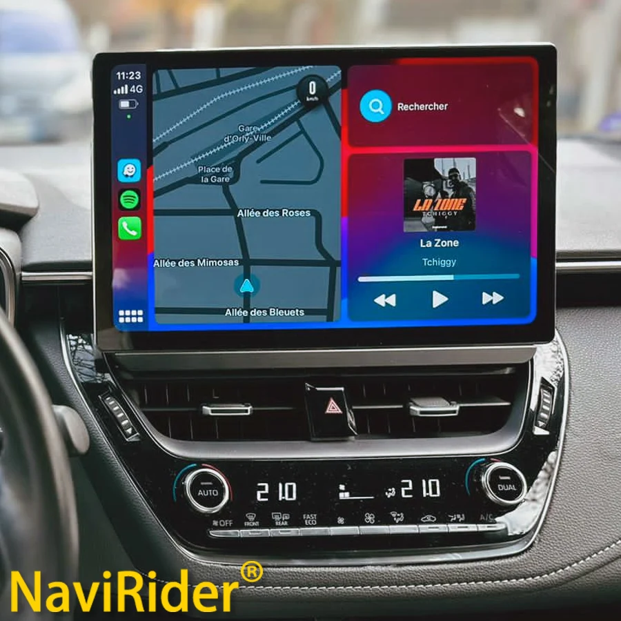 256 ГБ 13 3 дюйма 2K Android 14 экран для Toyota Corolla 2021 2022 Гибридный GPS Carplay автомобильное