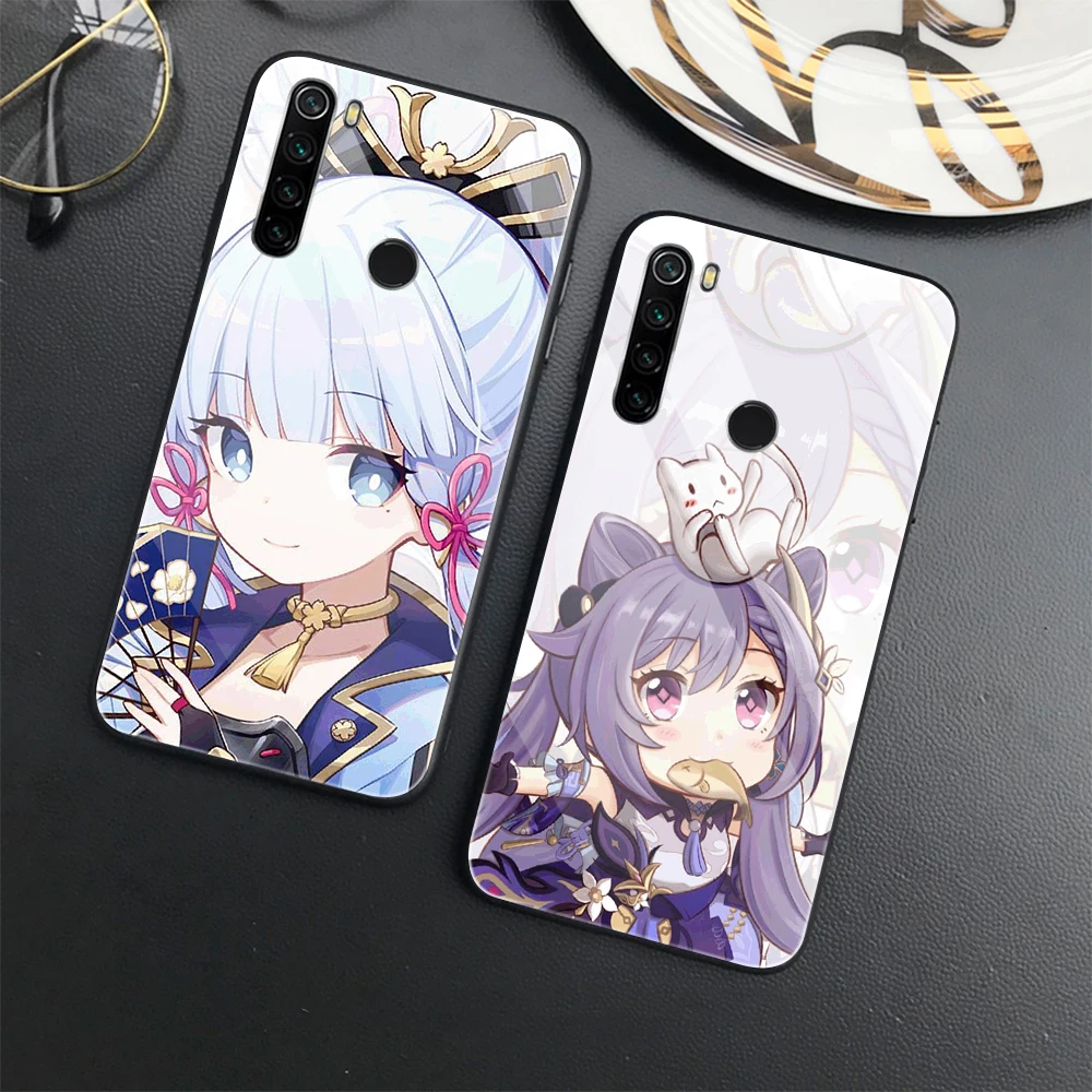 

Genshin Impact Case for Redmi Note 11 11S 5G 6 7 8 9 10 Pro Max Tempered Glass Covers for Redmi 9S 6A 7A 8A 8T 9A 9C 9T Capas