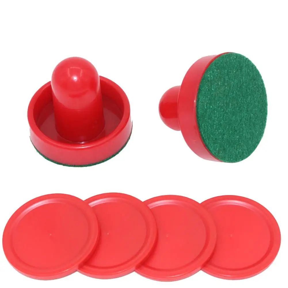 

New Arrivals Air Hockey Mini Table Felt Pusher Puck Mallet Goalies Party Game Tables Goalies Entertainment Accessories