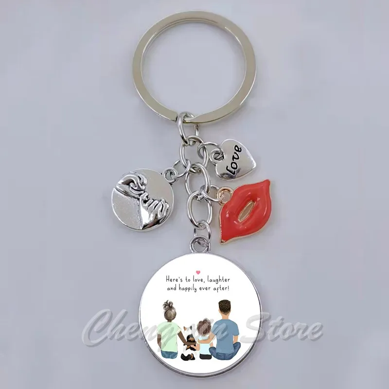 Брелок сделай сам брелок-украшение для домашних питомцев семейного отца собаки