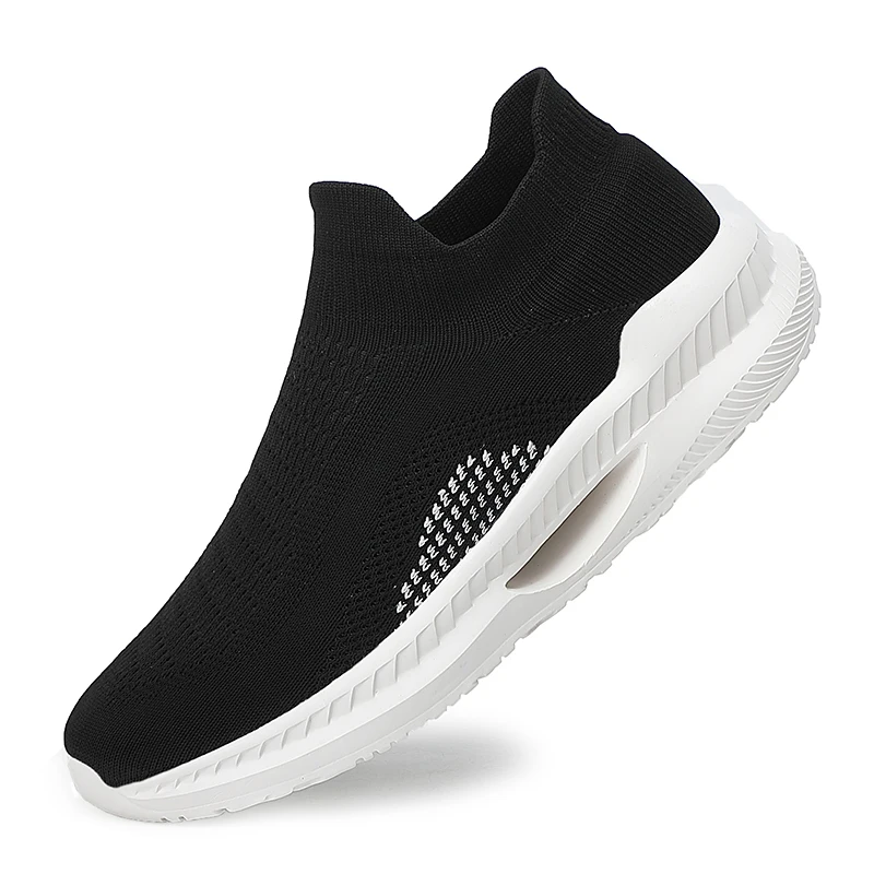 Portable Elasticity Socks Sneakers Men Women Unisex Size 35-45 Couple Running Shoes Slip-On Sport Shoes For Jogging Zapatillas
