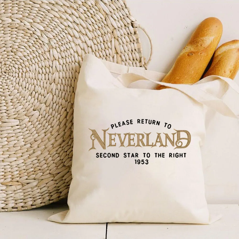 Сумка-тоут с рисунком пожалуйста вернитесь к Neverland