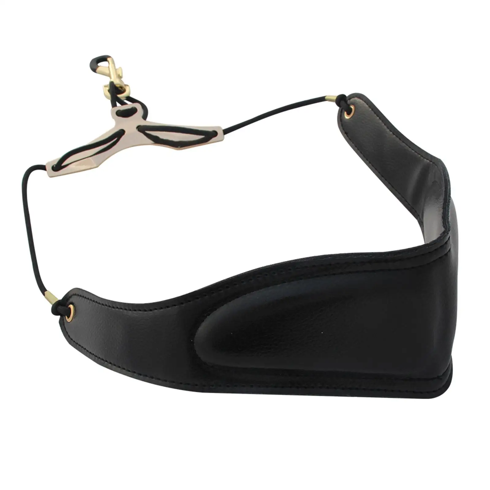

Saxophone Neck Strap PU Leather Professional for Tenor Music Lovers Gifts
