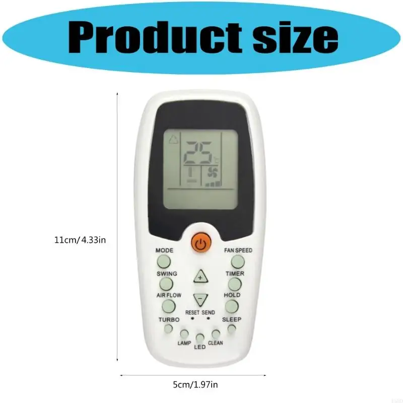 Замена кондиционера с ЖК-дисплеем на пульте дистанционного управления для кондиционера ZH-01 (art.: 3920d44cfbdbb) - 3920d44cfbdbb
