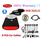 Новинка 2022, Vci Vd Ds150e Cdp Bluetooth 2020,23 2018.r0 2017.R3, новый генератор ключей для автомобильных грузовиков Delphis, obd2, диагностические инструменты светодиодный 3 в 1