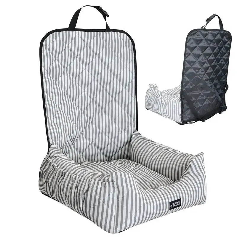 

Dog Car Bed Booster Seat Dog Bed For Car Booster Seat Pet Car Seat Dog Carseat With Side Pockets Oxford Cloth Dog Bed Car Seat