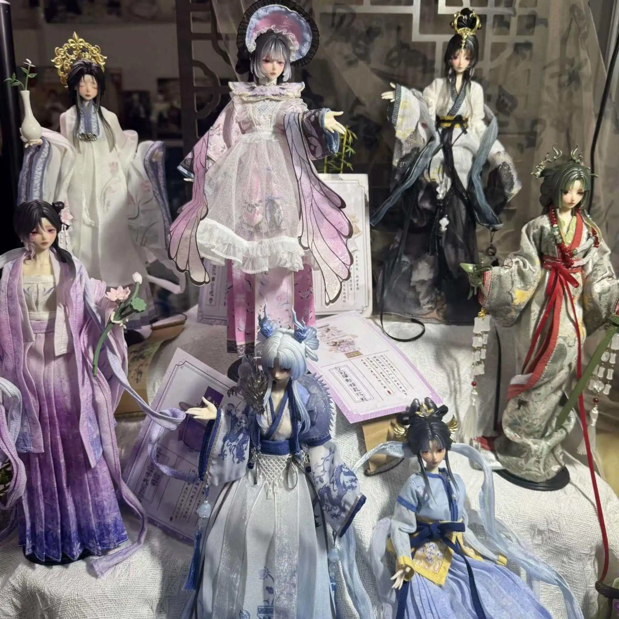 Коллекционная шарнирная кукла Jidongshunxi 16 BJD в стиле Фэнъюэ «Тысячелетний древний стиль» для взрослых коллекционеров (слепая коробка) (art.: 3920db36699dc) - 3920db36699dc