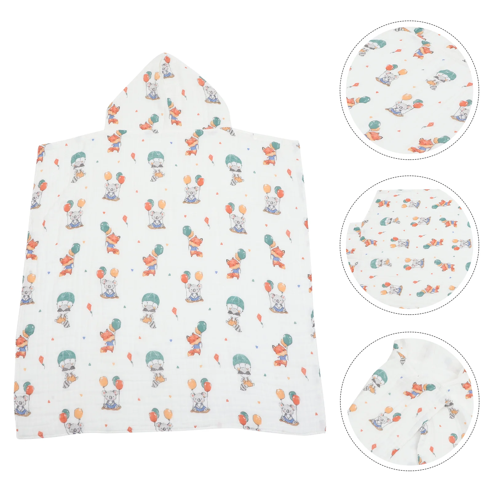 

Baby Bath Towel Kids Bath Towel Toddler Cotton Bathing Towel Hooded Bathing Towel Cape