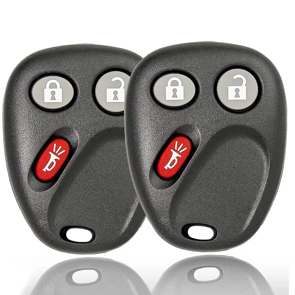 

2pcs Keyless Entry Car Key Fob Lhj011 315mhz Keyless Entry Remote Control Clicker Transmitter 3 Button