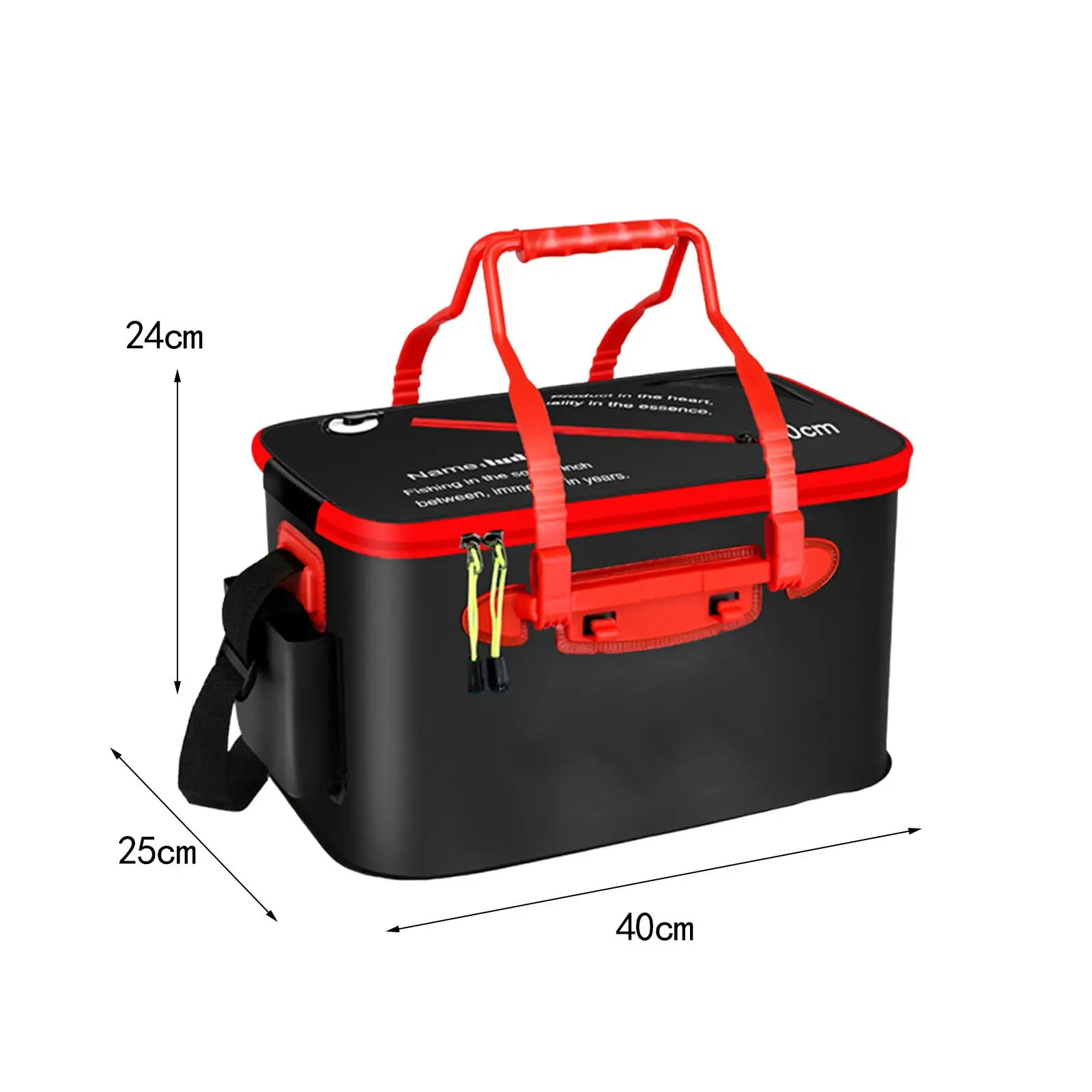 Портативное рыболовное ведро живое для кемпинга путешествий рыбалки