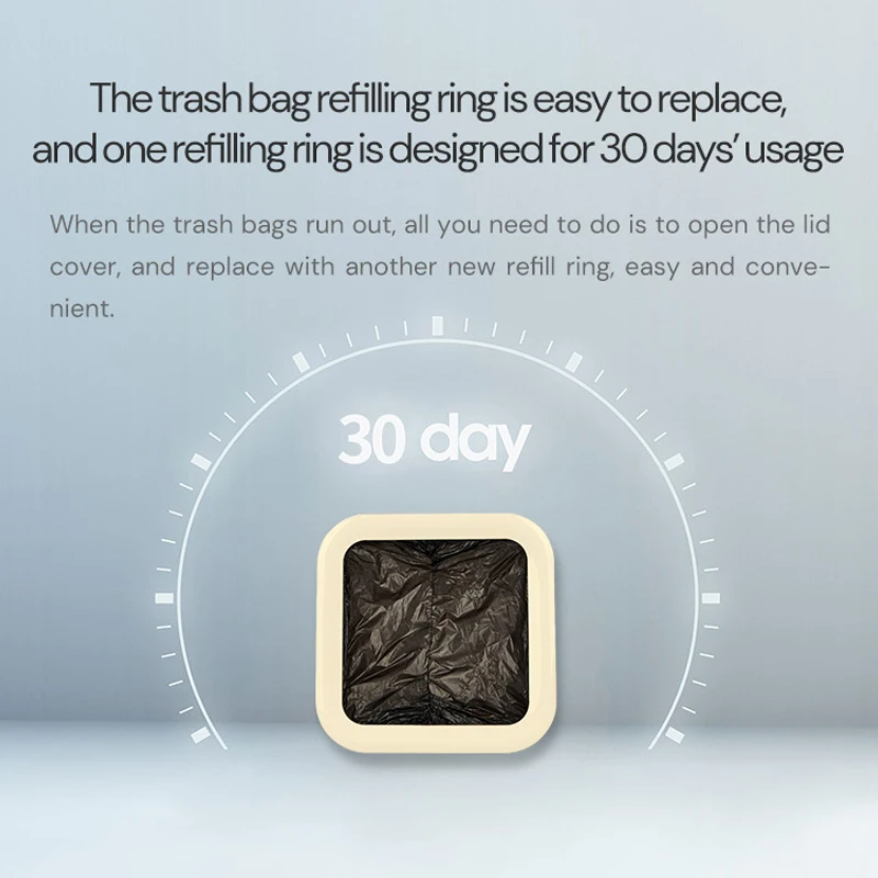 Сменная Корзина Для Умного Мусора TOWNEW T1S С Дополнительным Кольцом R01 Совместимая