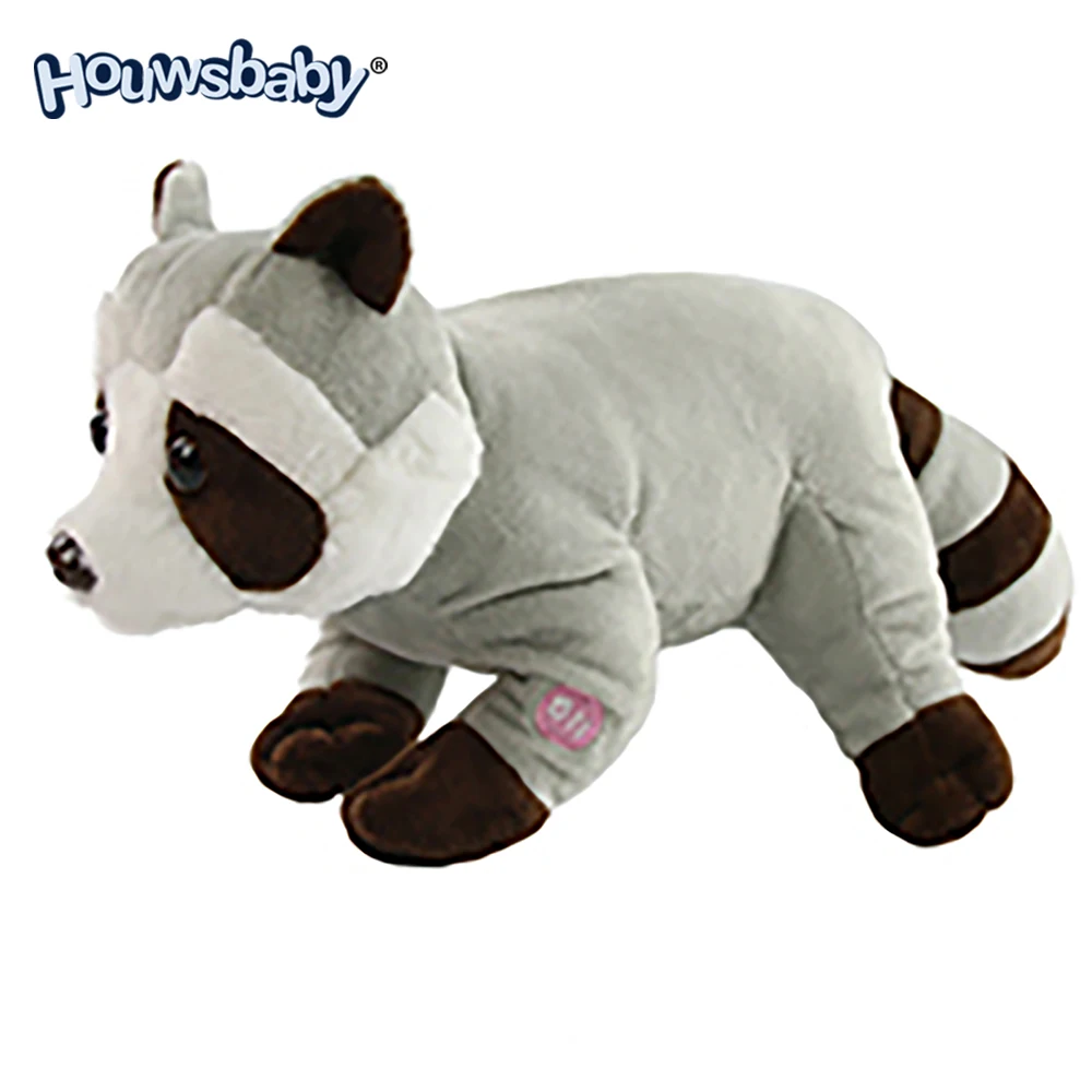 

Houwsbaby Light up Stuffed Raccoon Soft Plush Toy with LED Night Lights Birthday Valentines Gifts for Kids Toddlers, 12''