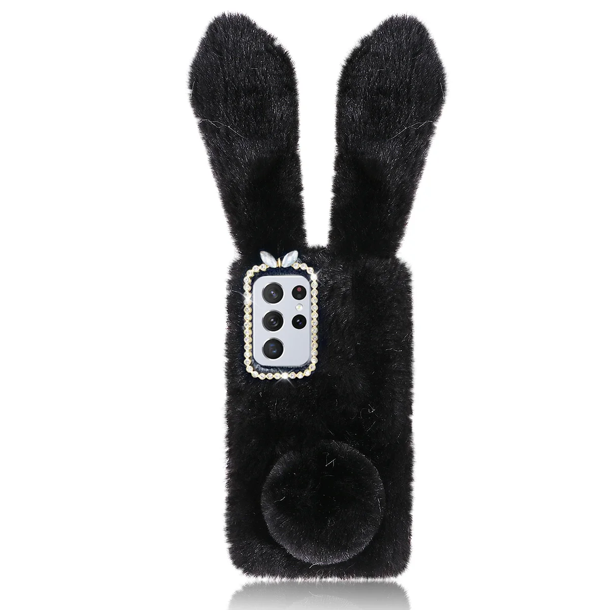 

Fluffy Protector Shell Compatible for Galaxy S21 Ultra 5G