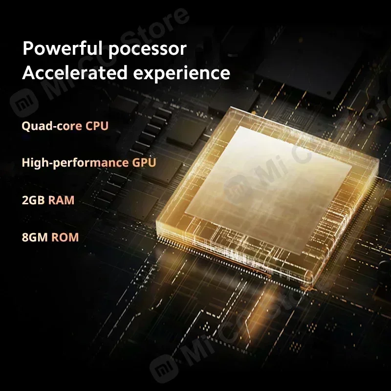 ТВ-приставка Xiaomi Mi TV Box S 2nd Gen 4K глобальная версия Ultra-HD четырехъядерный процессор