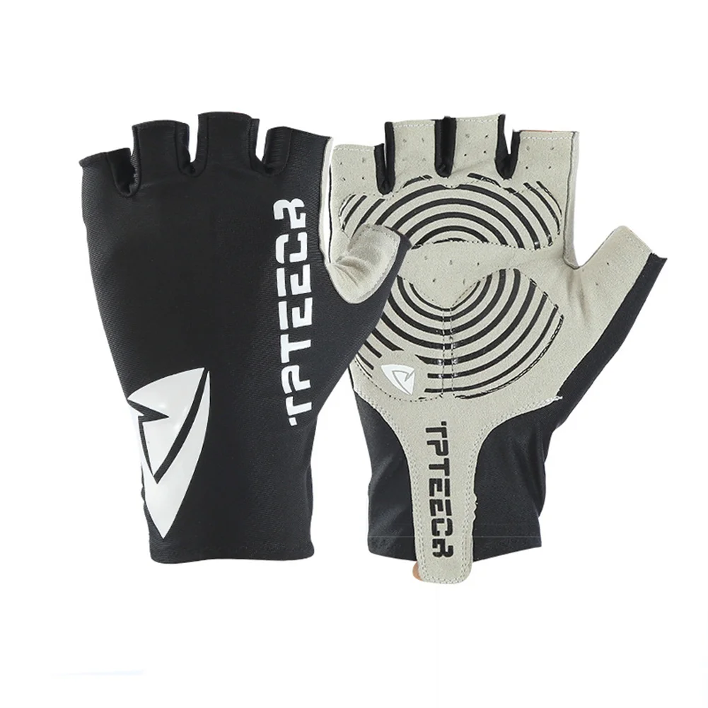 

Riding Gloves Men Women Outdoor Sports Anti-skid Wear Resistance Fitness Sweat-wiping Breathable Short Finger Gloves For Mountai