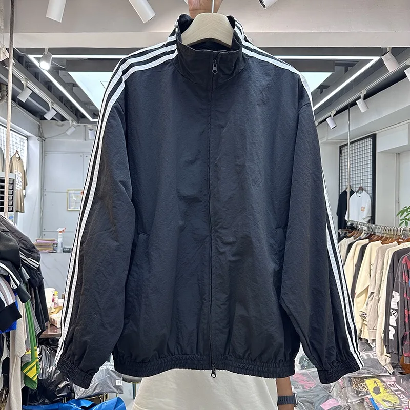 

Casual Sport Cardigan jacket with stand collar