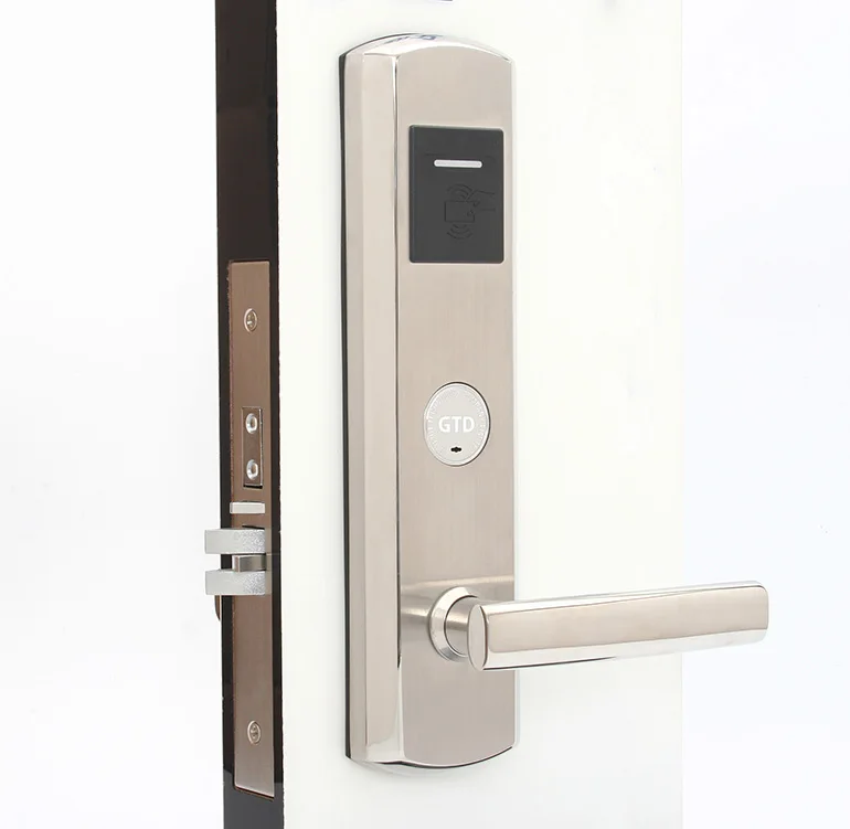 High quality aluminum handle hotel electric door lock