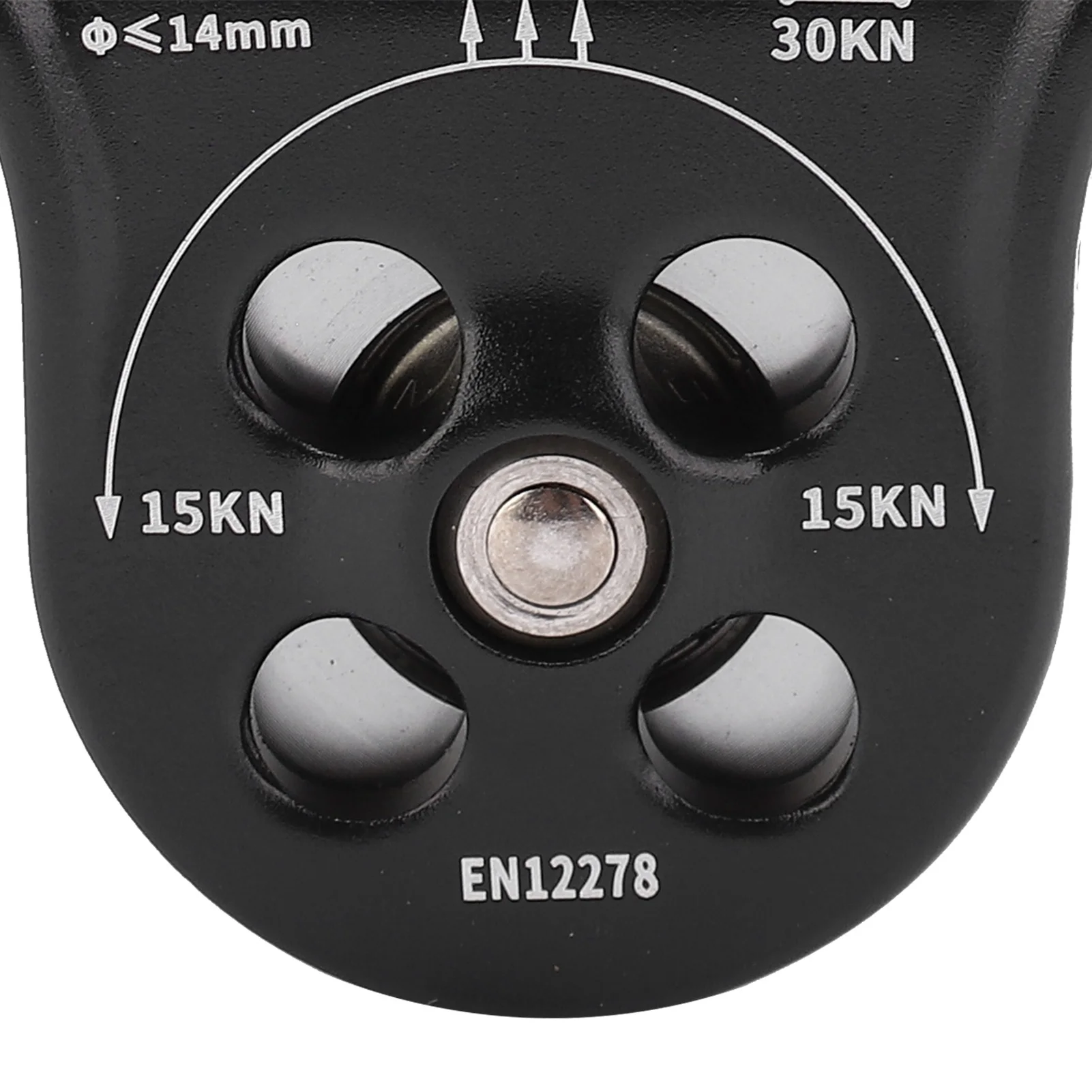 ZK30 30KN сцепный шкив для альпинизма спасательное оборудование двойной подшипник