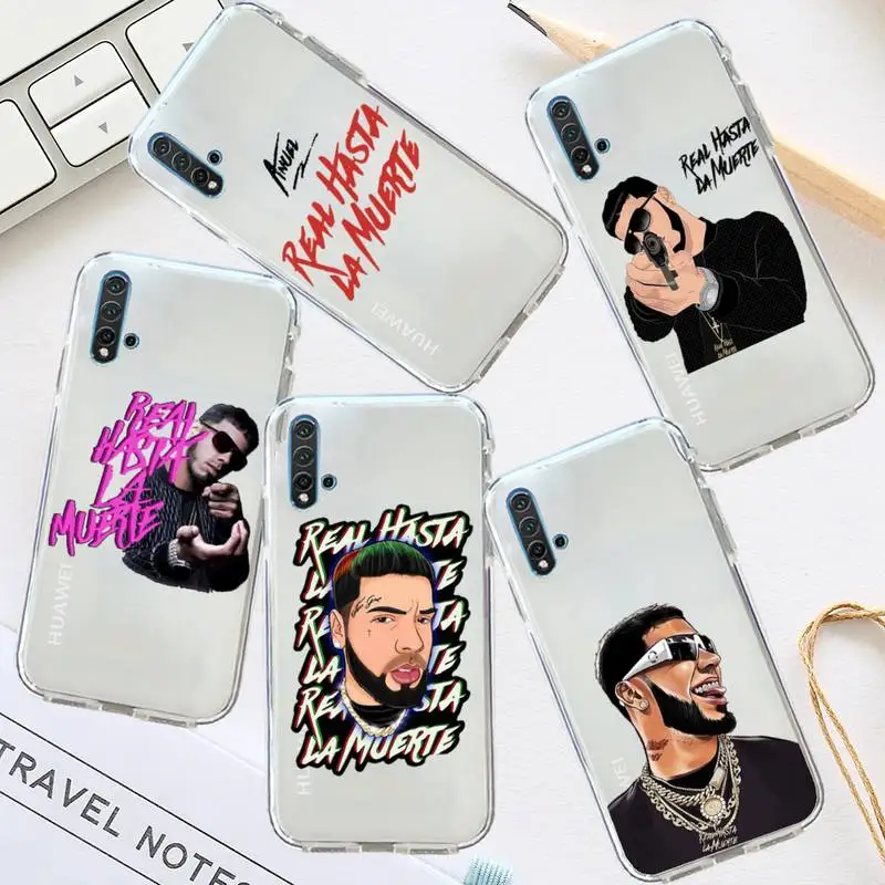 

Anuel AA Real Hasta La Muerte Phone Case for Huawei honor P mate Y 30 40 20 50 8 70 10 9 a i x c pro lite prime smart