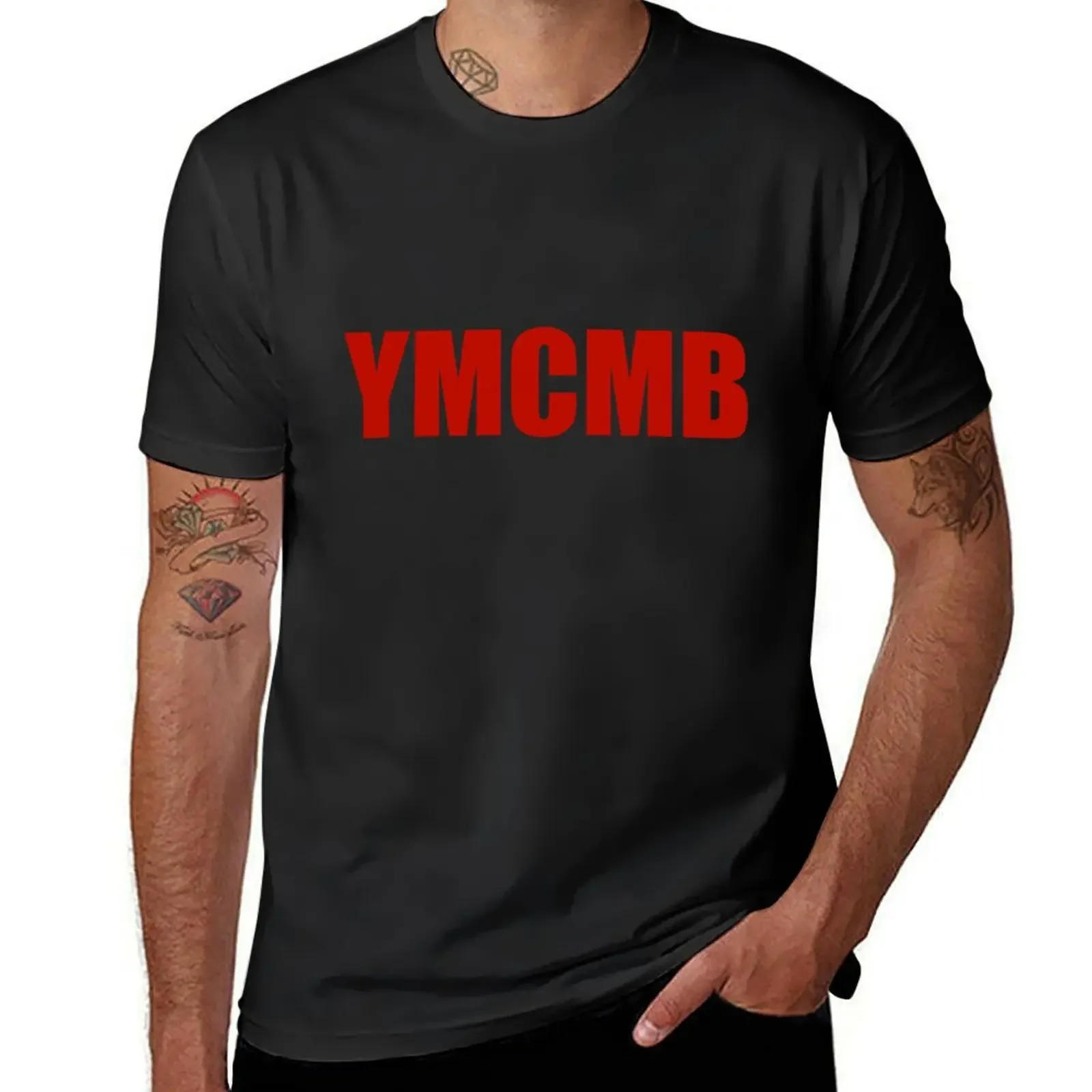 Футболка YMCMB аниме большие размеры футболка с принтом животных для мальчиков