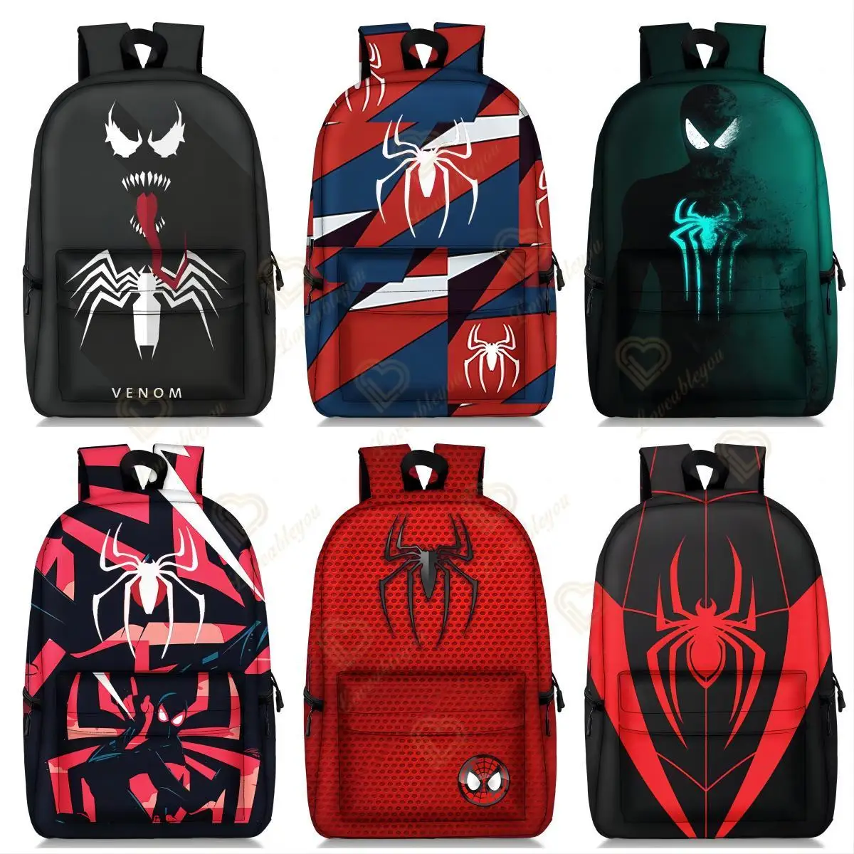 

New Children School Bag Boys Girls Spider Man Cartoon Kindergarten Schoolbags Kids Orthopedic Backpacks 4-13 Year