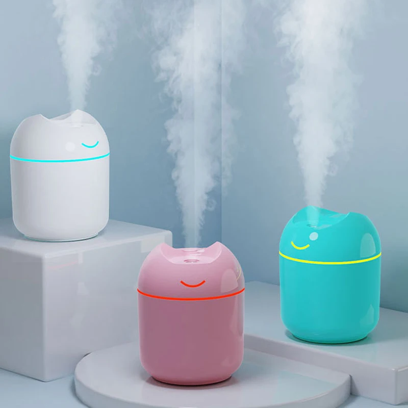 

Wireless Air Humidifier Diffuser USB Portbale Aroma Diffuser Battery Rechargeable Humidifier Humidifier 250ML Air Humidifier