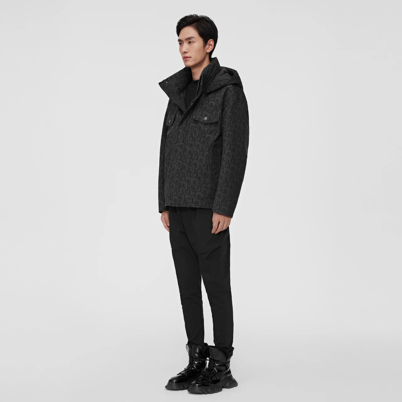 BOSIDENG 90% пуховик мужской зимний зимняя куртка верхняя одежда деловая высокого