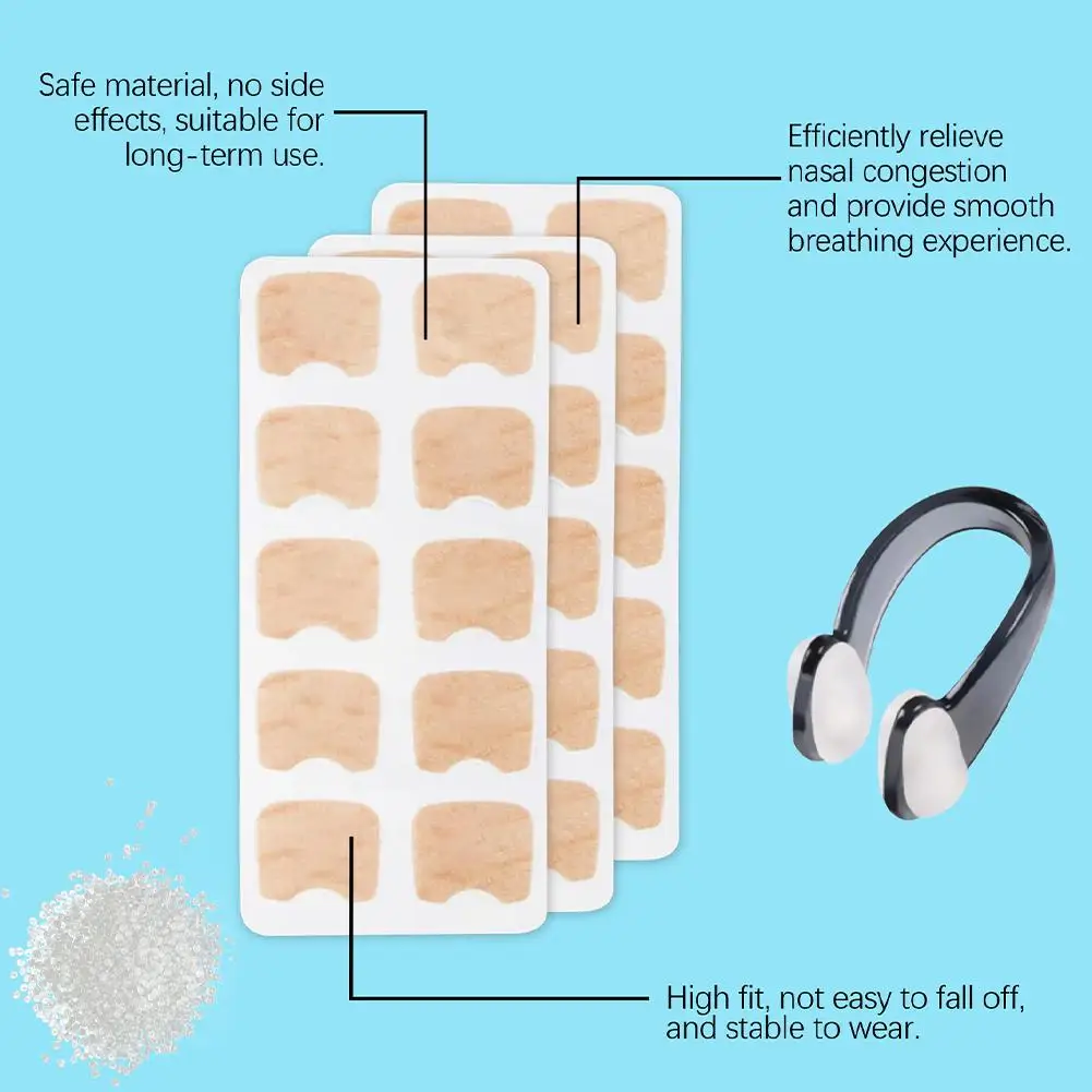 НАЗАЛЬНЫЕ дыхательные расширители магнитные полоски увеличение храпа спящий